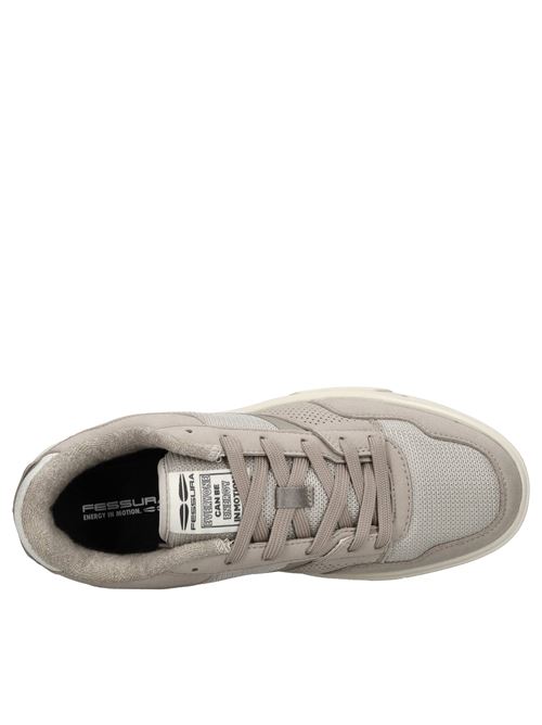 Sneakers modello Shoes Stride 01 in ecocamoscio e tessuto FESSURA | SHOES STRIDE 01BEIGE